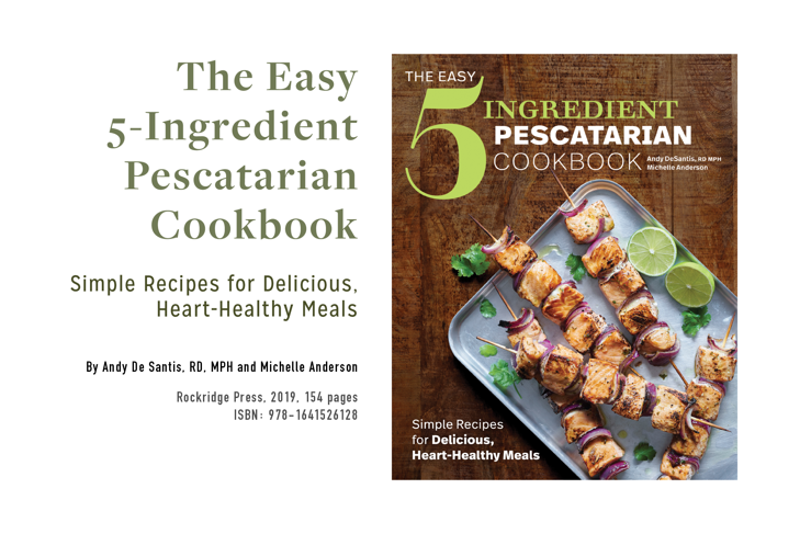 Book review: The Easy 5-Ingredient Pescatarian Cookbook

