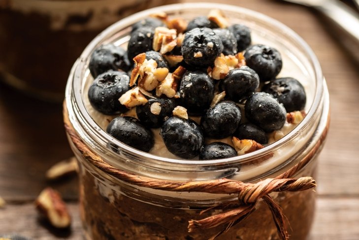 Blueberry Cheesecake Oats